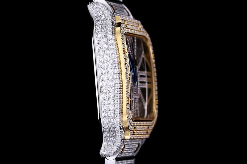 Cartier Santos de Cartier Skeleton Ref WHSA0015