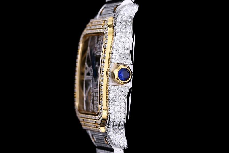 Cartier Santos de Cartier Skeleton Ref WHSA0015