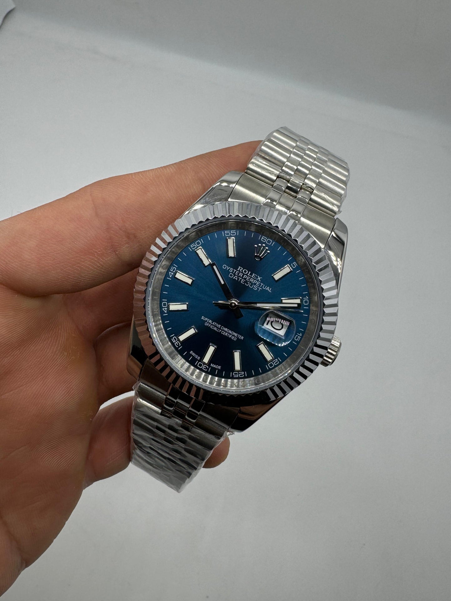 Rolex Rolex Datejust esfera azul
