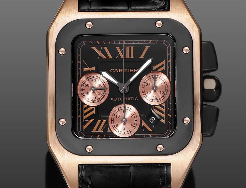 Cartier Santos 100 Chronograph Ref W2020009