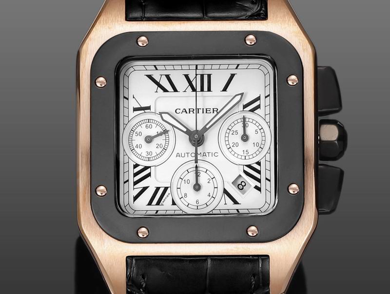 Cartier Santos 100 Chronograph Ref W2020008