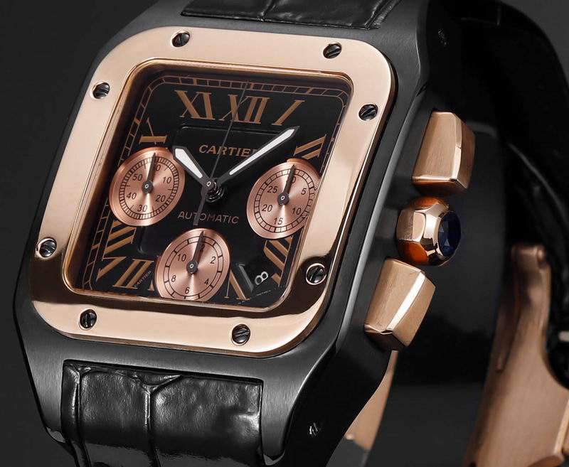 Cartier Santos 100 Chronograph Ref W2020004