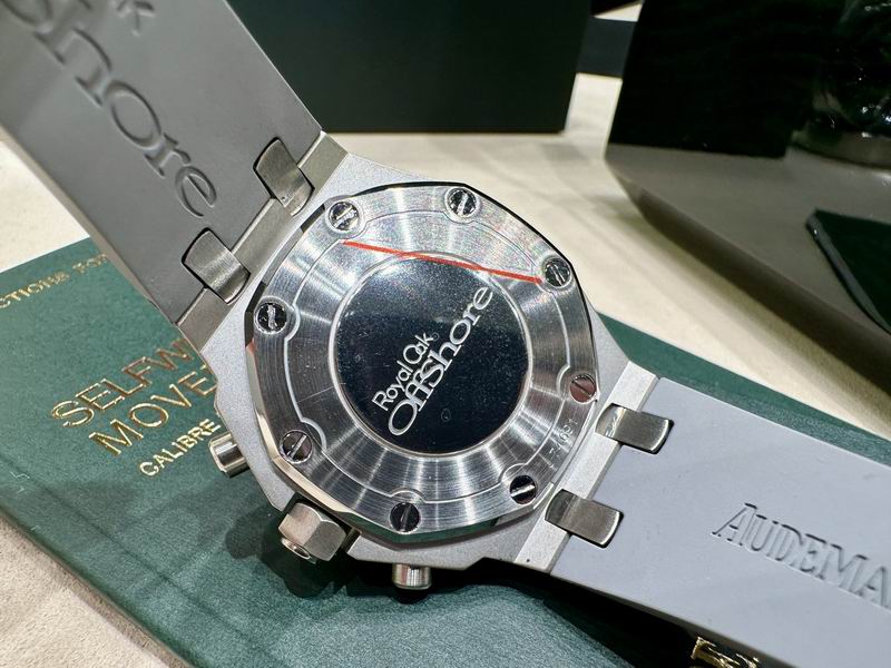 Audemars Piguet Royal Oak Offshore Chronograph – Acero con Diamantes y Esfera Rosa