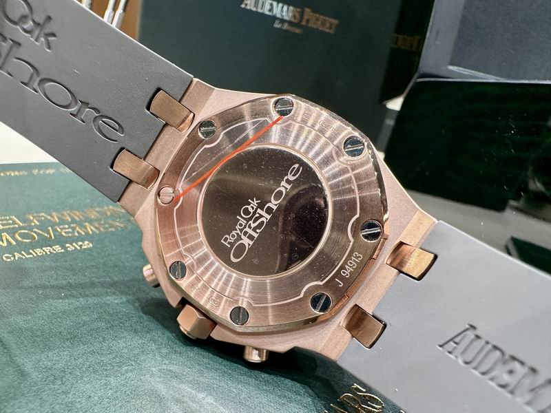 Audemars Piguet Royal Oak Offshore Chronograph – Acero con Diamantes y Esfera blanco
