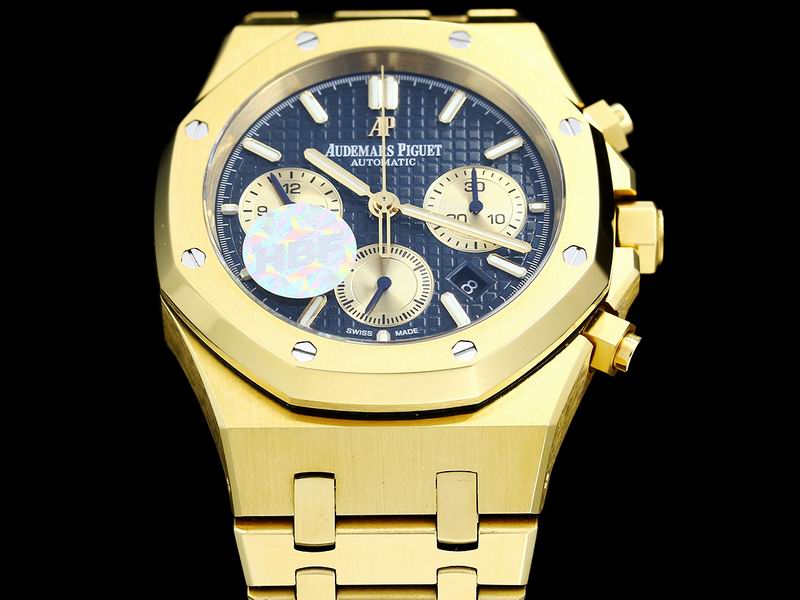 Audemars Piguet Royal Oak Chronograph – Oro Amarillo con Esfera azul