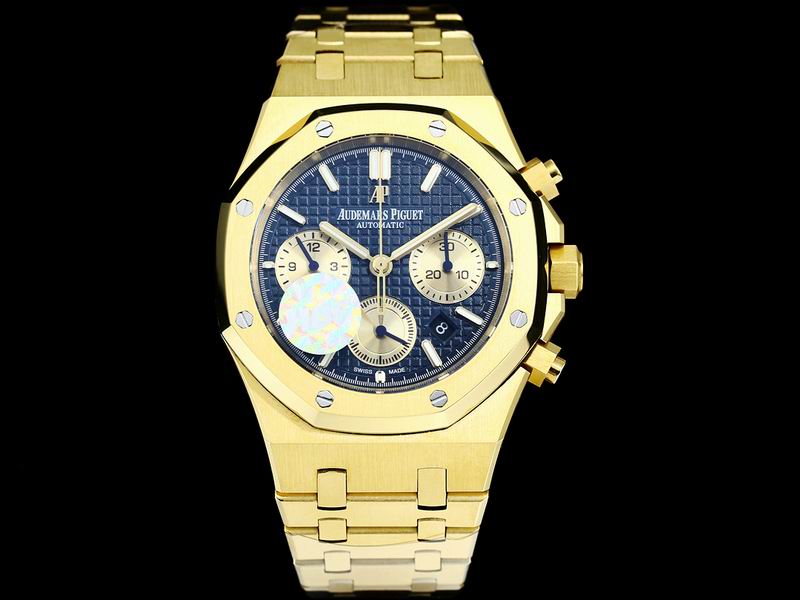 Audemars Piguet Royal Oak Chronograph – Oro Amarillo con Esfera azul