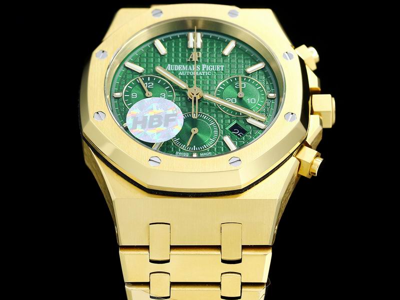 Audemars Piguet Royal Oak Chronograph – Oro Amarillo con Esfera Verde