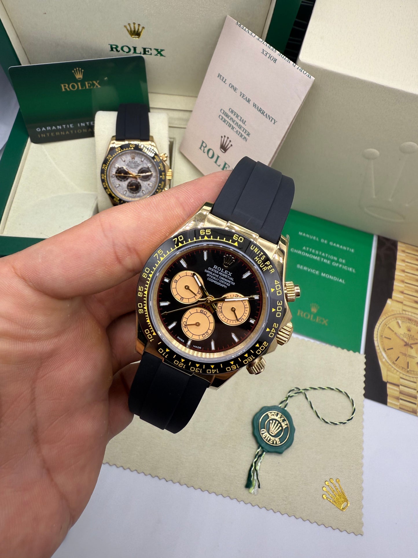 Rolex Oyster Perpetual Cosmograph Daytona Black Sphere