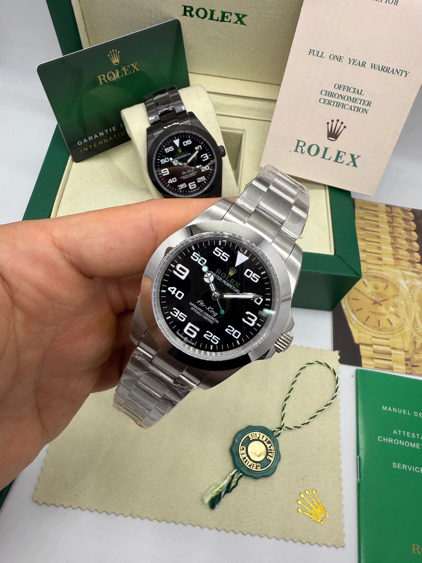 Rolex Air-King Oystersteel
