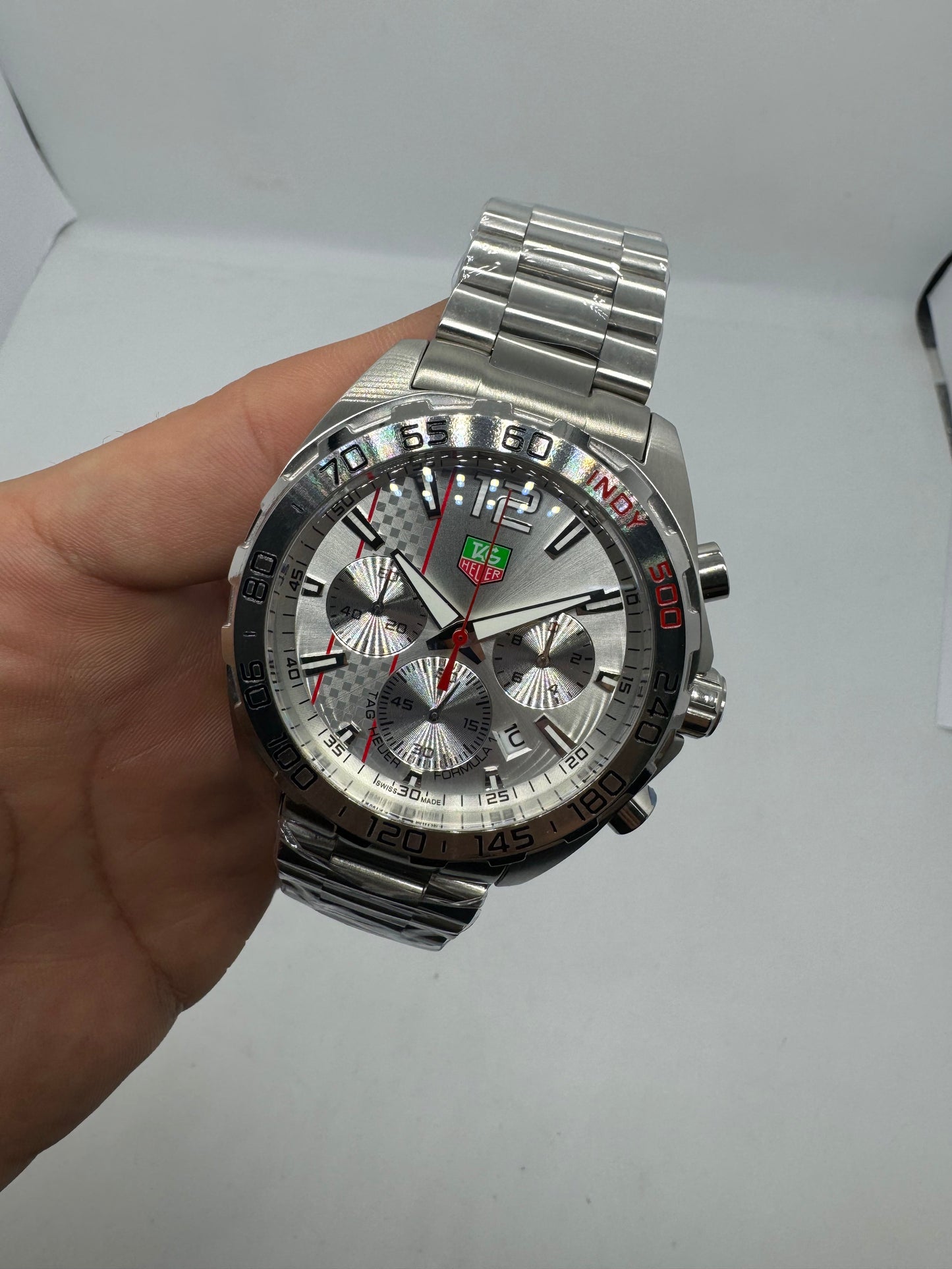 TAG Heuer Formula 1 Chronograph – Indy 500 Edition Silver