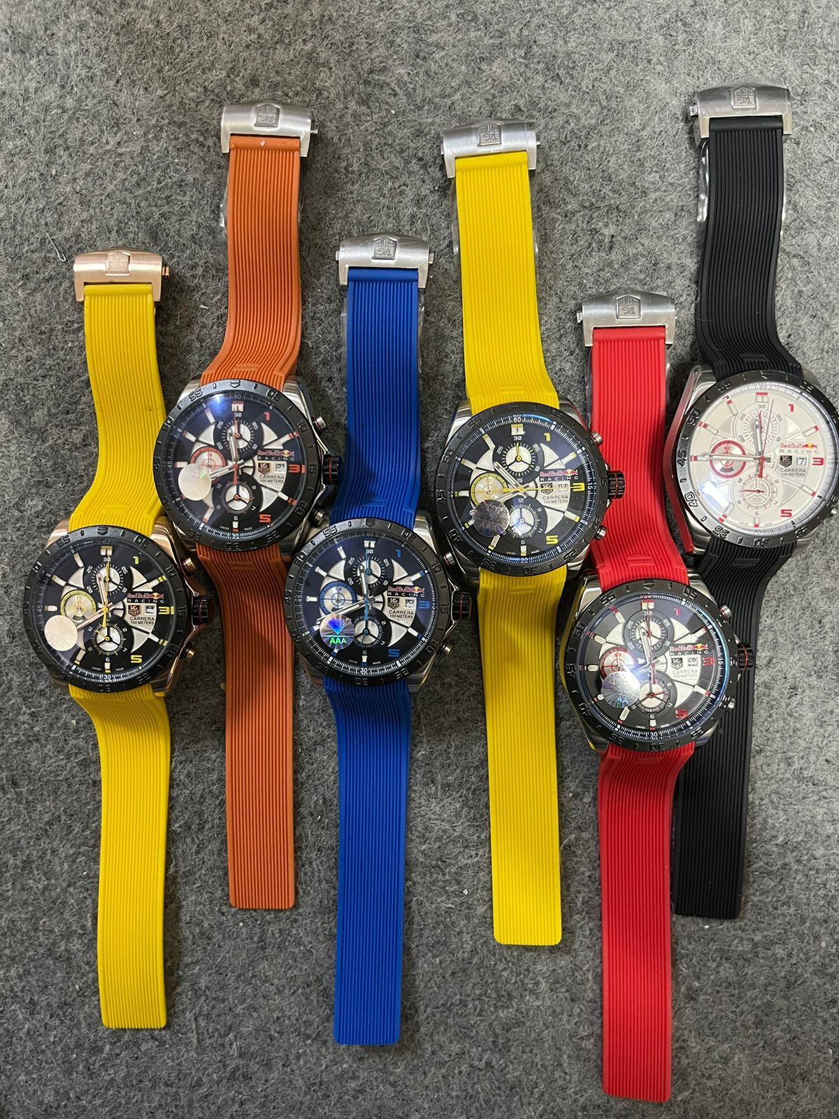 Tag Heuer red bull all colors