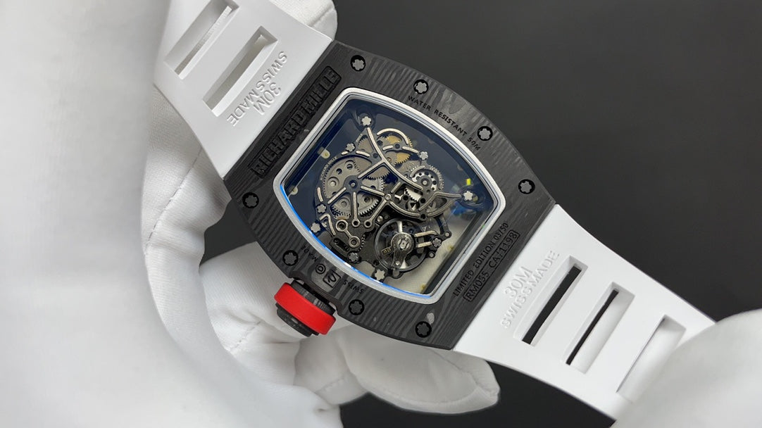 Richard Mille RM 35-02 “Rafael Nadal” – Carbon TPT White Edition