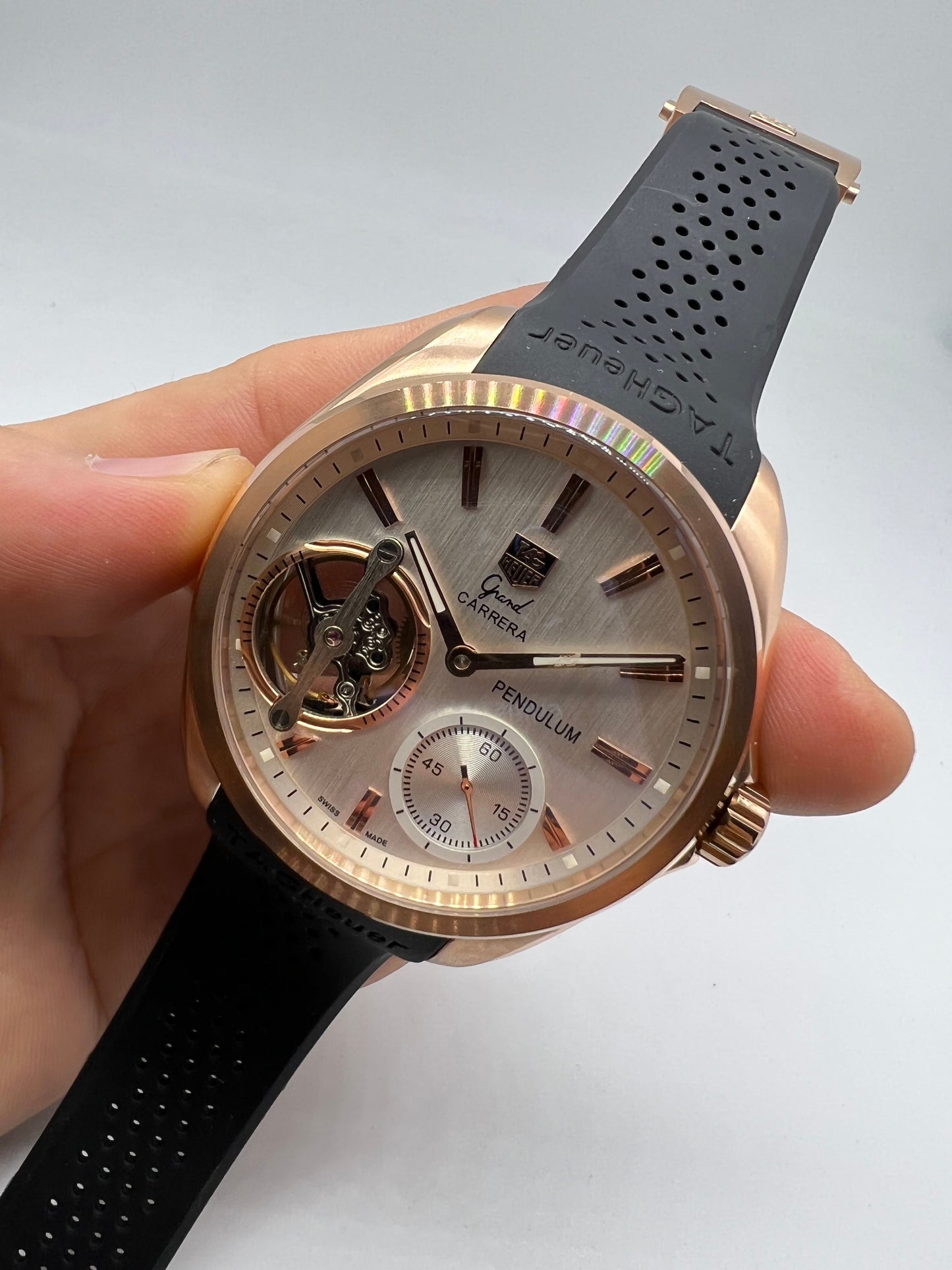 Tag Heuer pendulo roce
