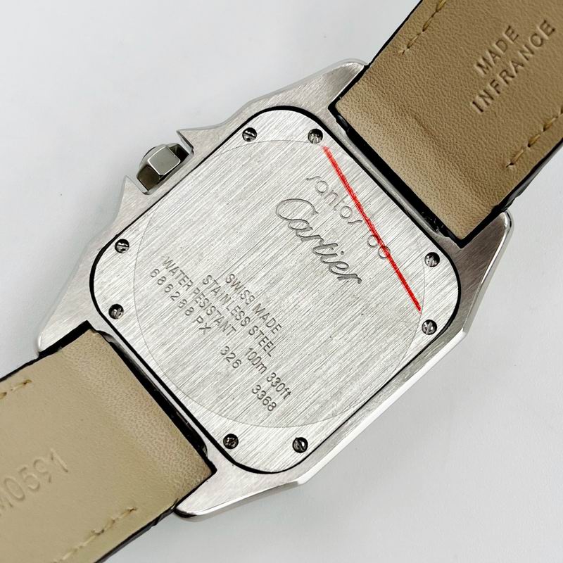 Cartier Santos Skeleton Tourbillon Ref W2020010