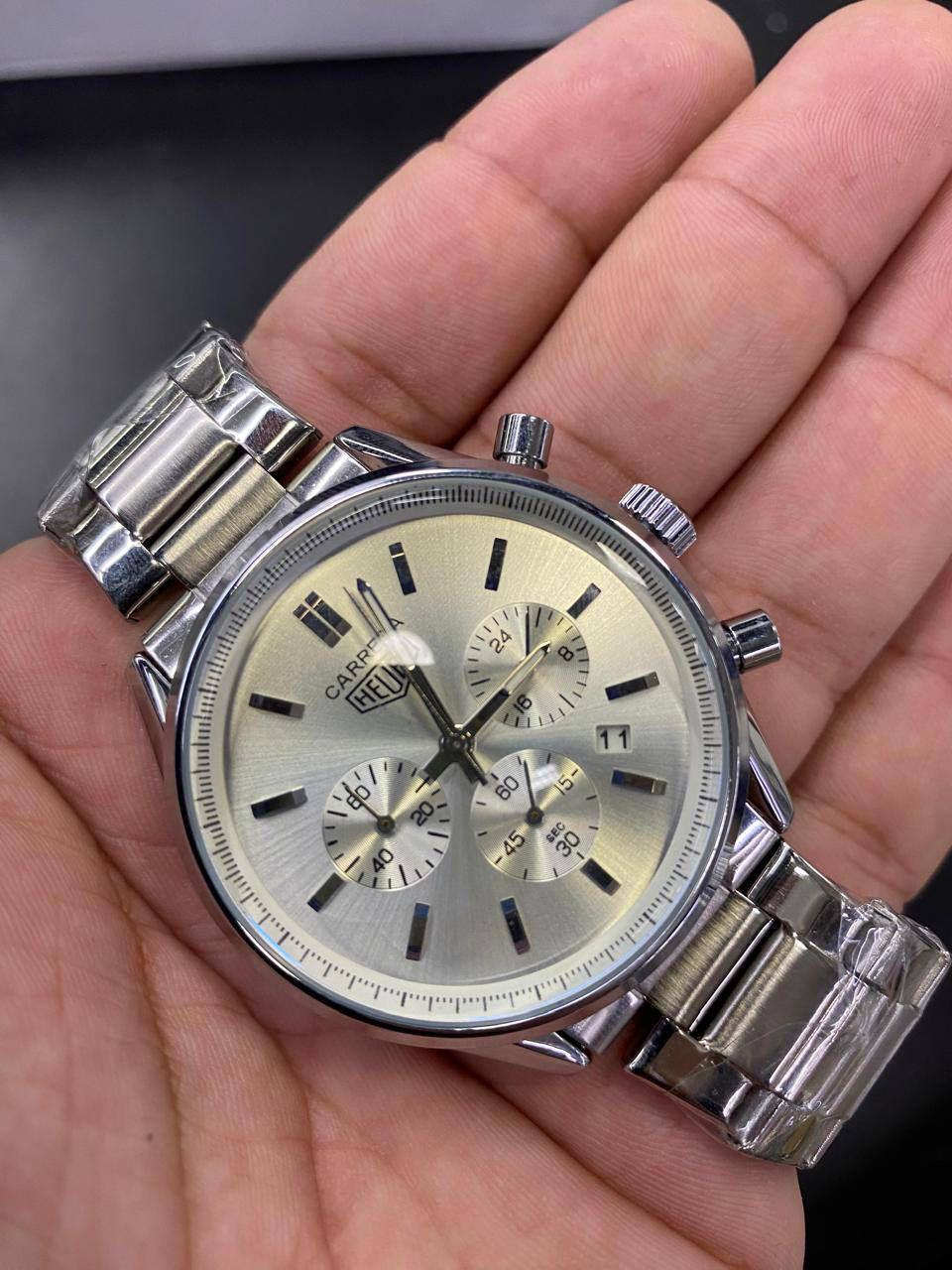 Tag heuer carrera metal gray