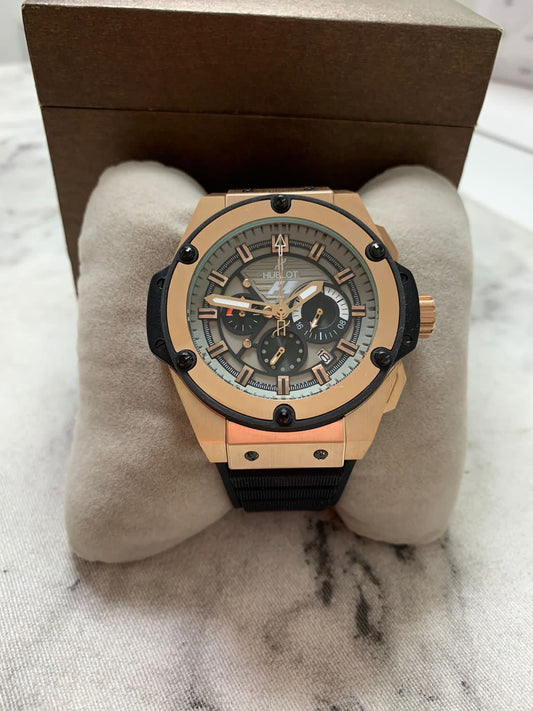 Hublot F1 gold and black
