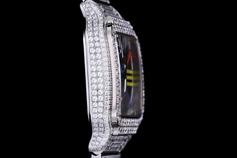 Cartier Santos de Cartier Skeleton Ref WHSA0015