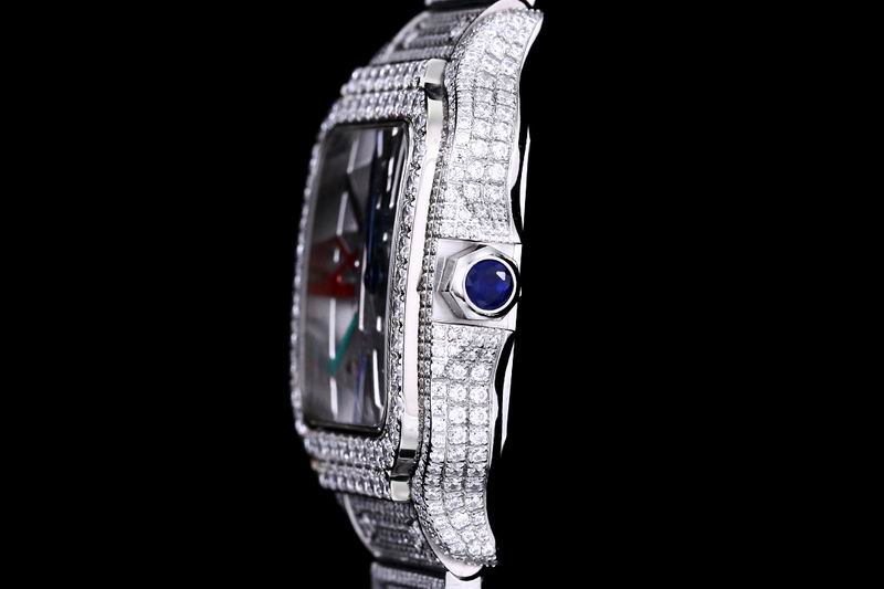 Cartier Santos de Cartier Skeleton Ref WHSA0015