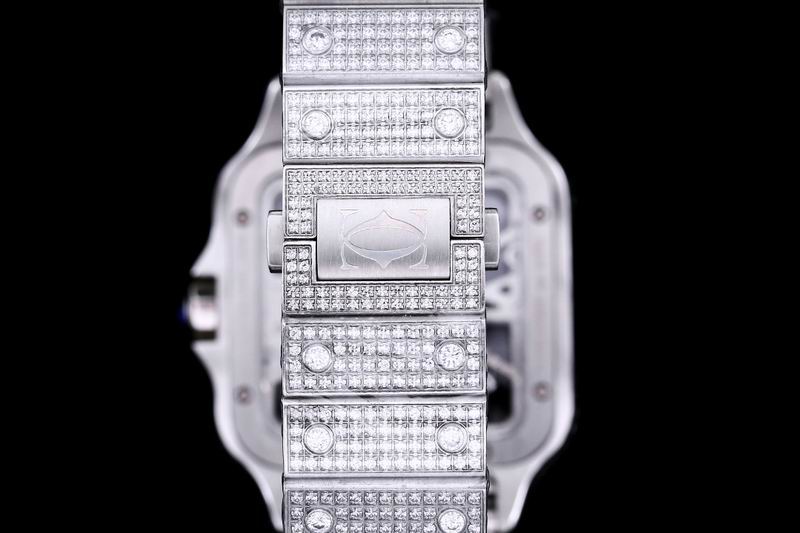 Cartier Santos de Cartier Skeleton Ref WHSA0015