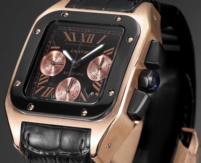 Cartier Santos 100 Chronograph Ref W2020009