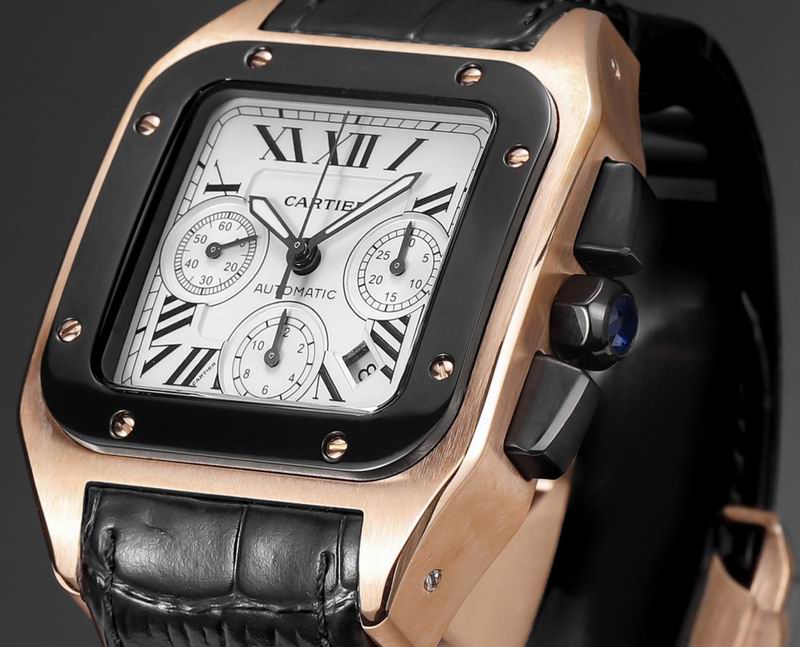 Cartier Santos 100 Chronograph Ref W2020008