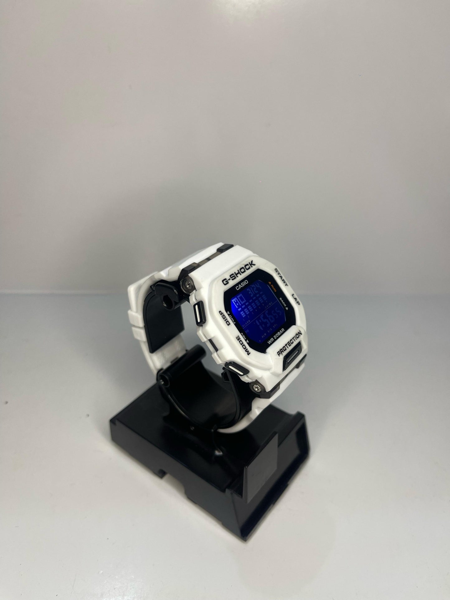 G-Shock digital white