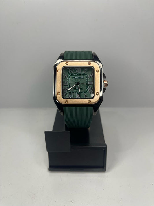 Cartier Santos Green