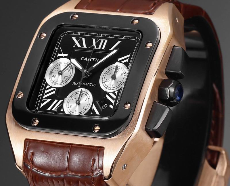 Cartier Santos 100 Chronograph Ref W2020009