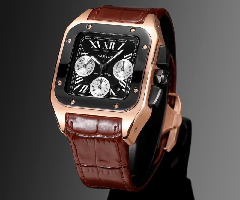 Cartier Santos 100 Chronograph Ref W2020009