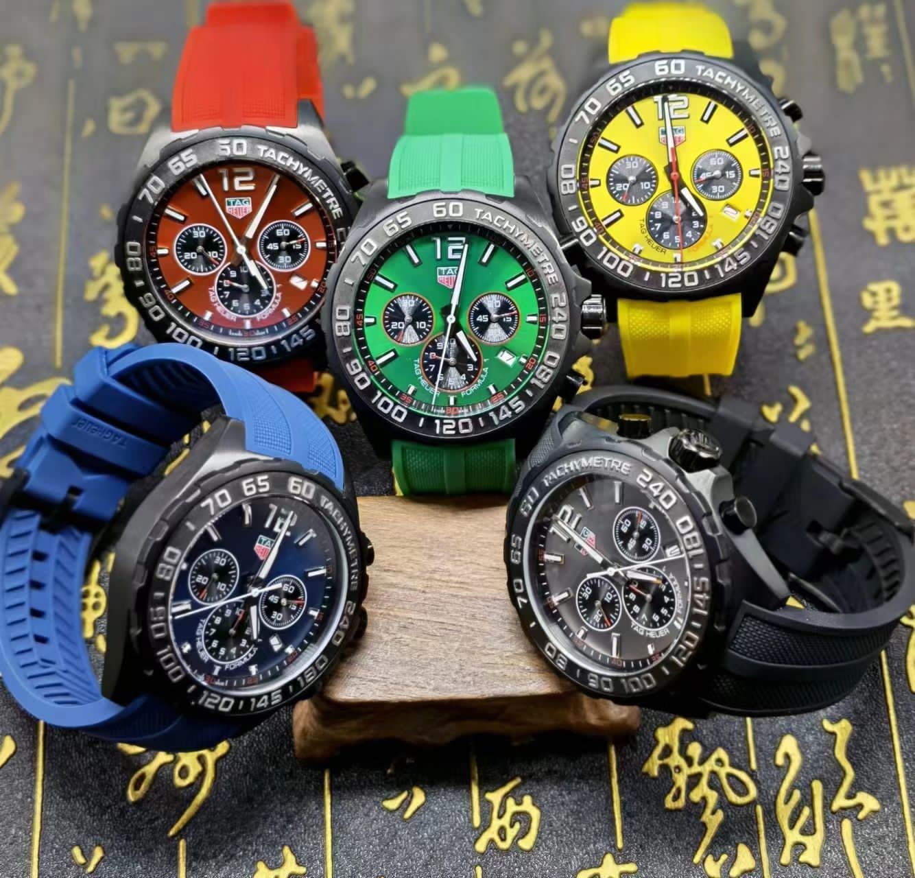 Tag Heuer malla de silicona all colors