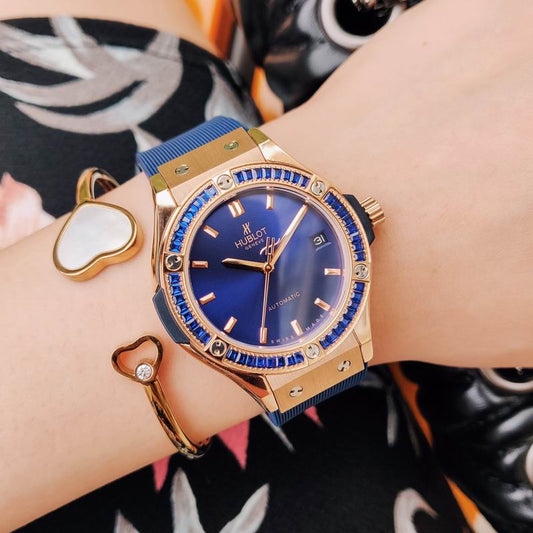 Classic Fusion “Blue King Gold – Baguette Style”