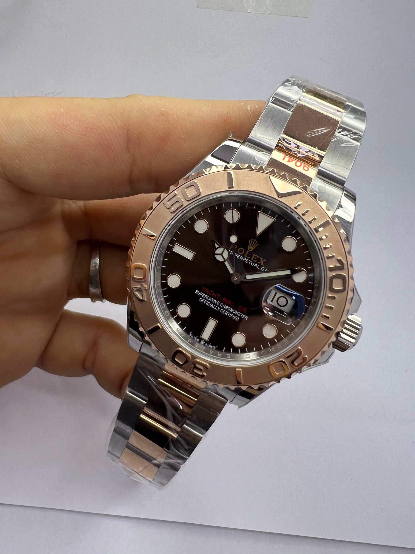 Rolex Yacht-Master 40 Rolesor Everose (Ref126621).