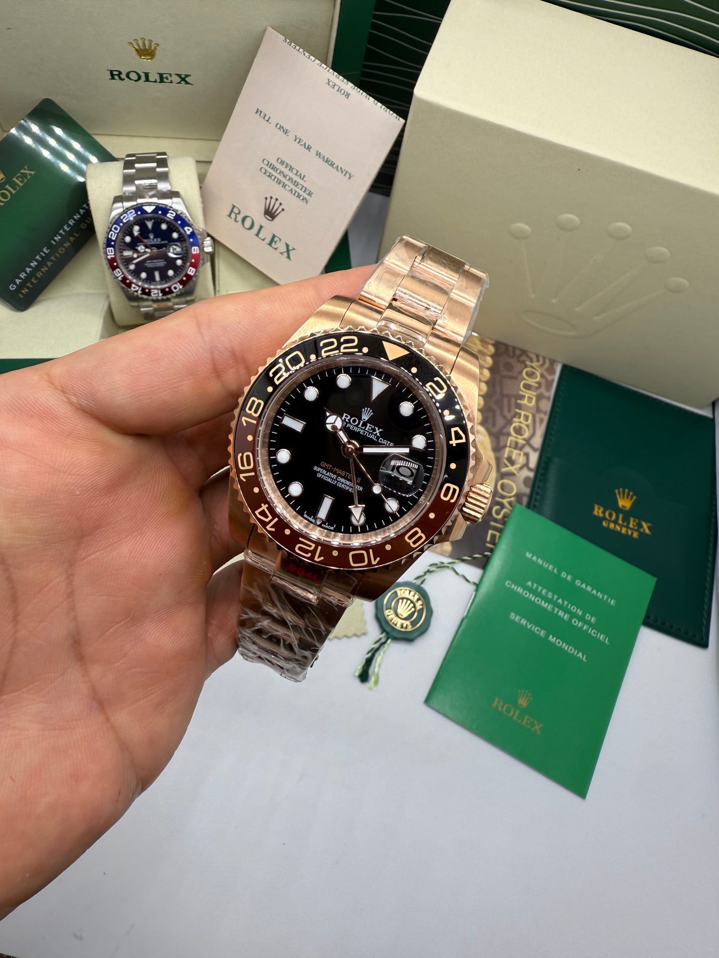 Rolex GMT-Master II “Root Beer”