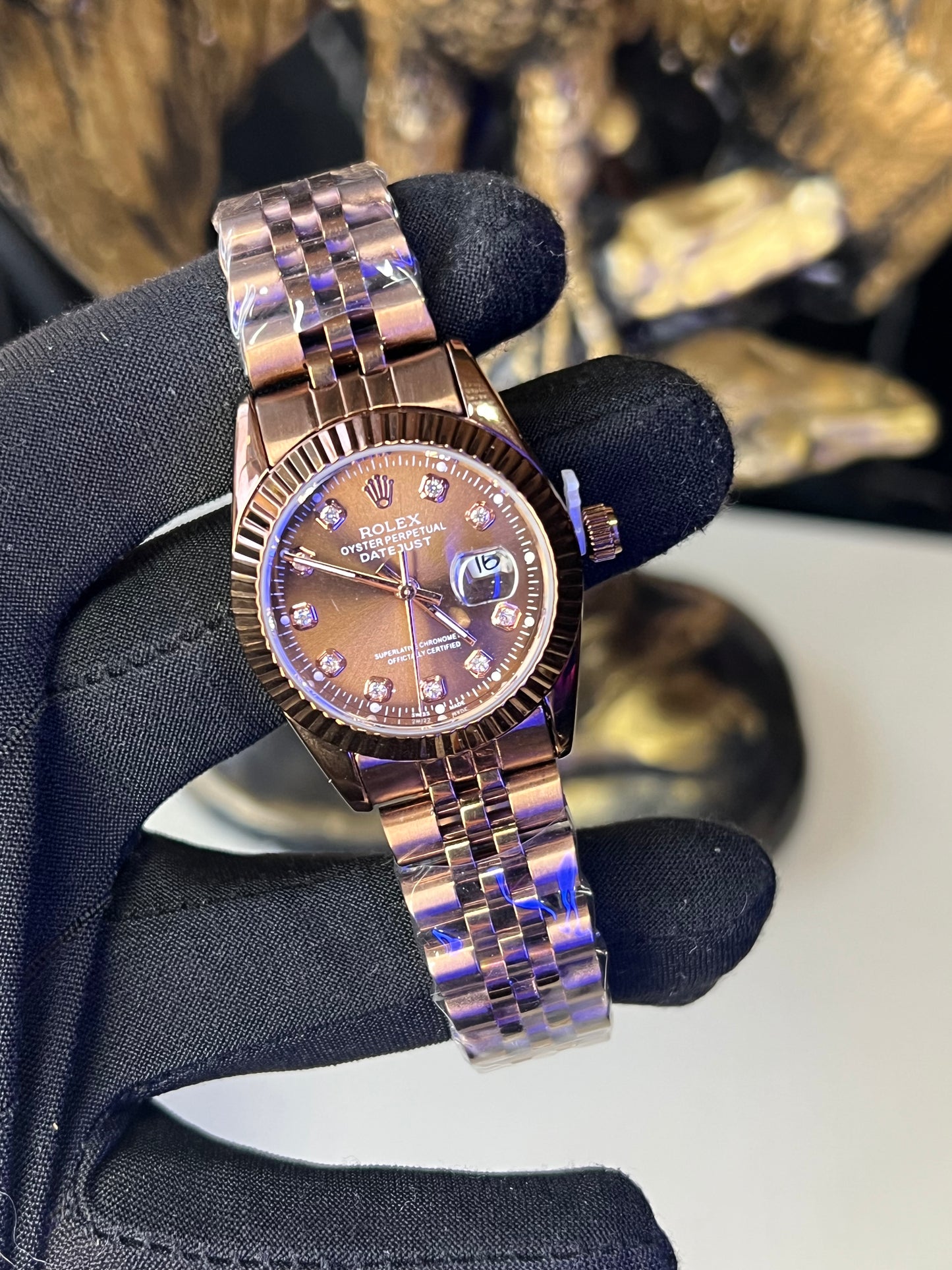 Rolex Lady-Datejust Chocolate