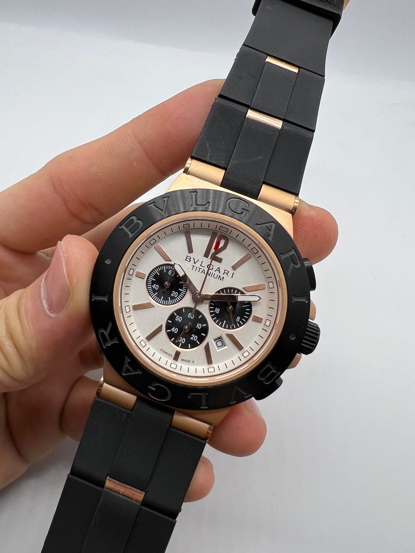 Bvlgari Diagono Titanium Chronograph