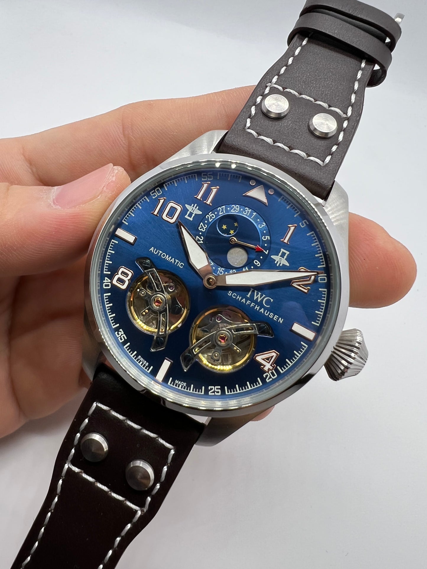 IWC Schaffhausen Big Pilot Perpetual Calendar Tourbillon