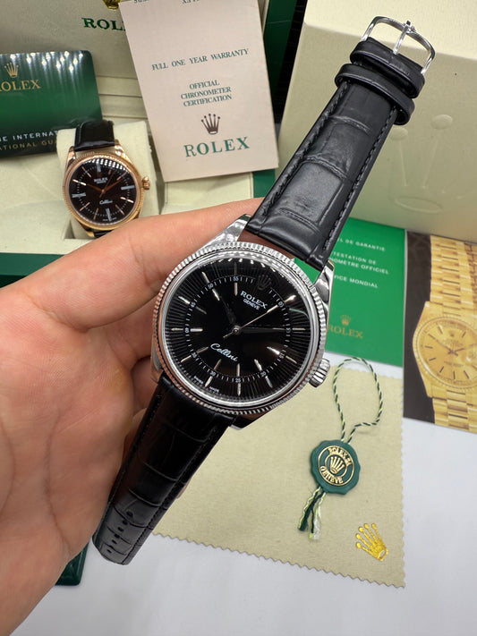 Rolex Cellini Time Black Sphere