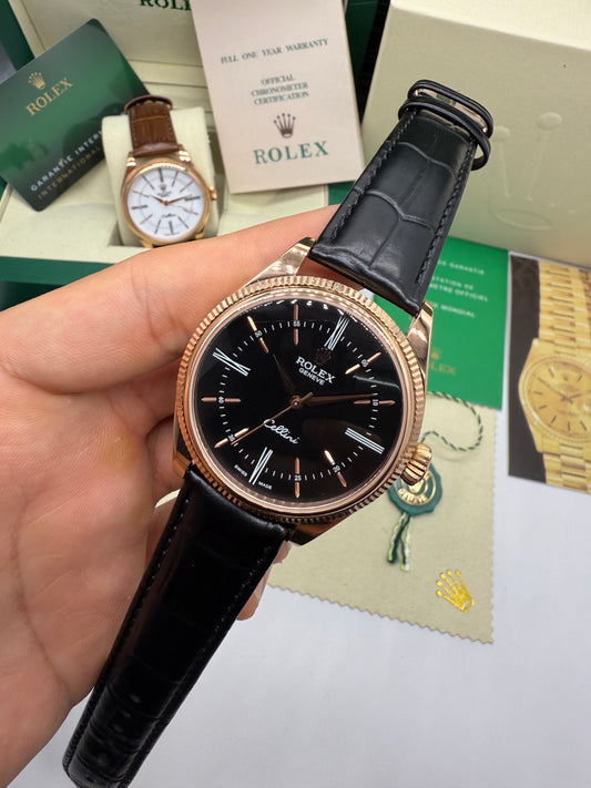 Rolex Cellini Time Sphere Black