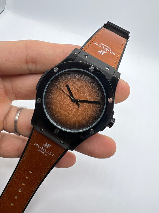 Hublot Big Bang Unico Berluti Cold Brown.