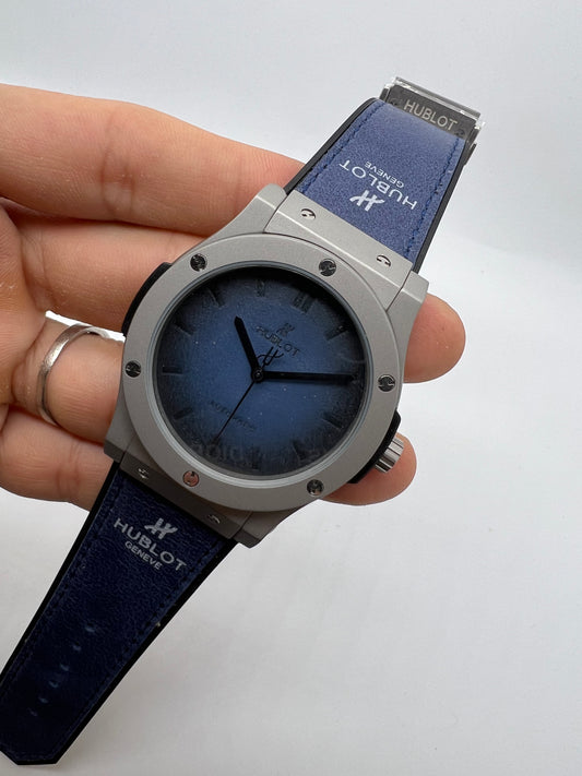 Hublot Classic Fusion Racing Blue.