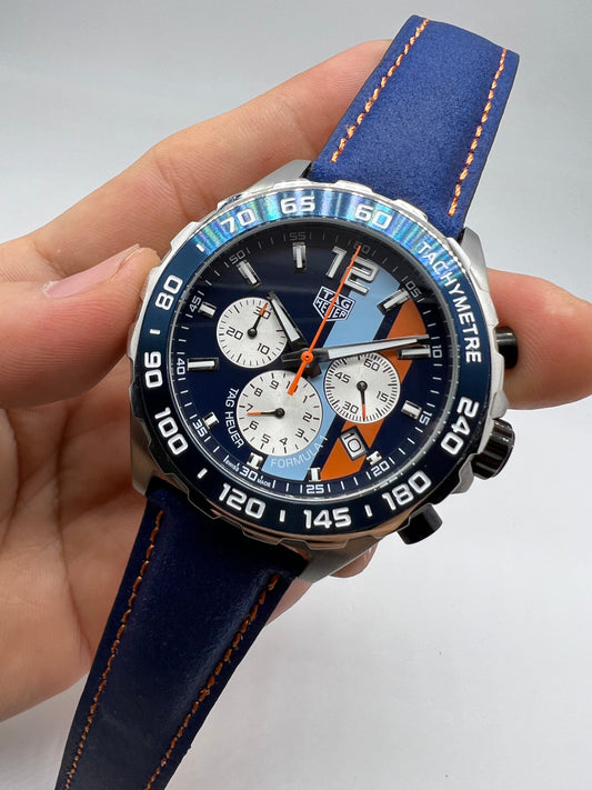 TAG Heuer Formula 1 Gulf Special Edition Gulf Blue & Orange Livery