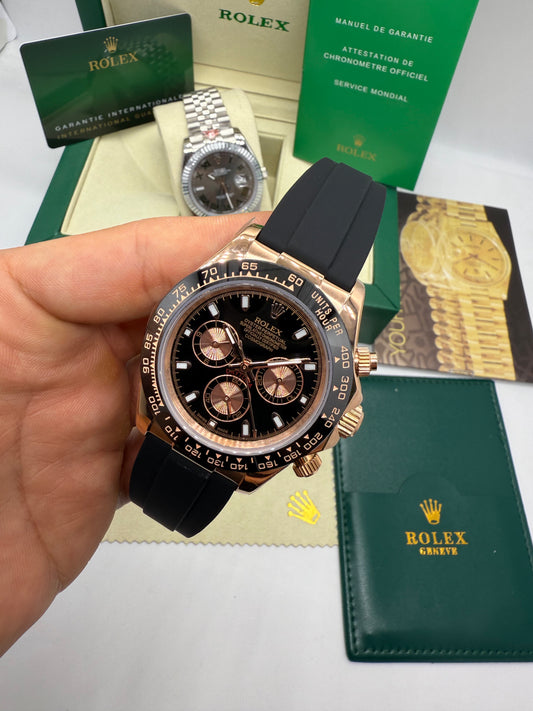 Rolex Cosmograph Daytona Everose Oysterflex