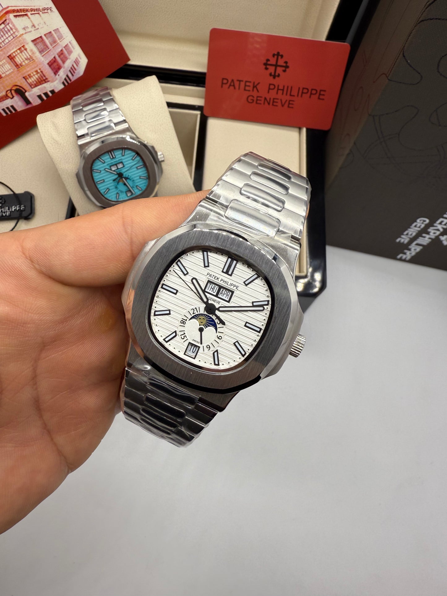 Patek Philippe Nautilus White