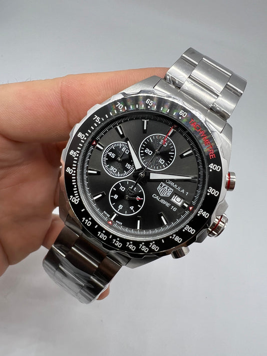 TAG Heuer Formula 1 Calibre 16 Chronograph Black Steel Edition