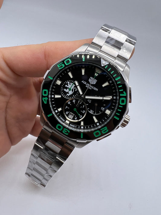 TAG Heuer Aquaracer Chronograph 300M – 1/10th Second Black