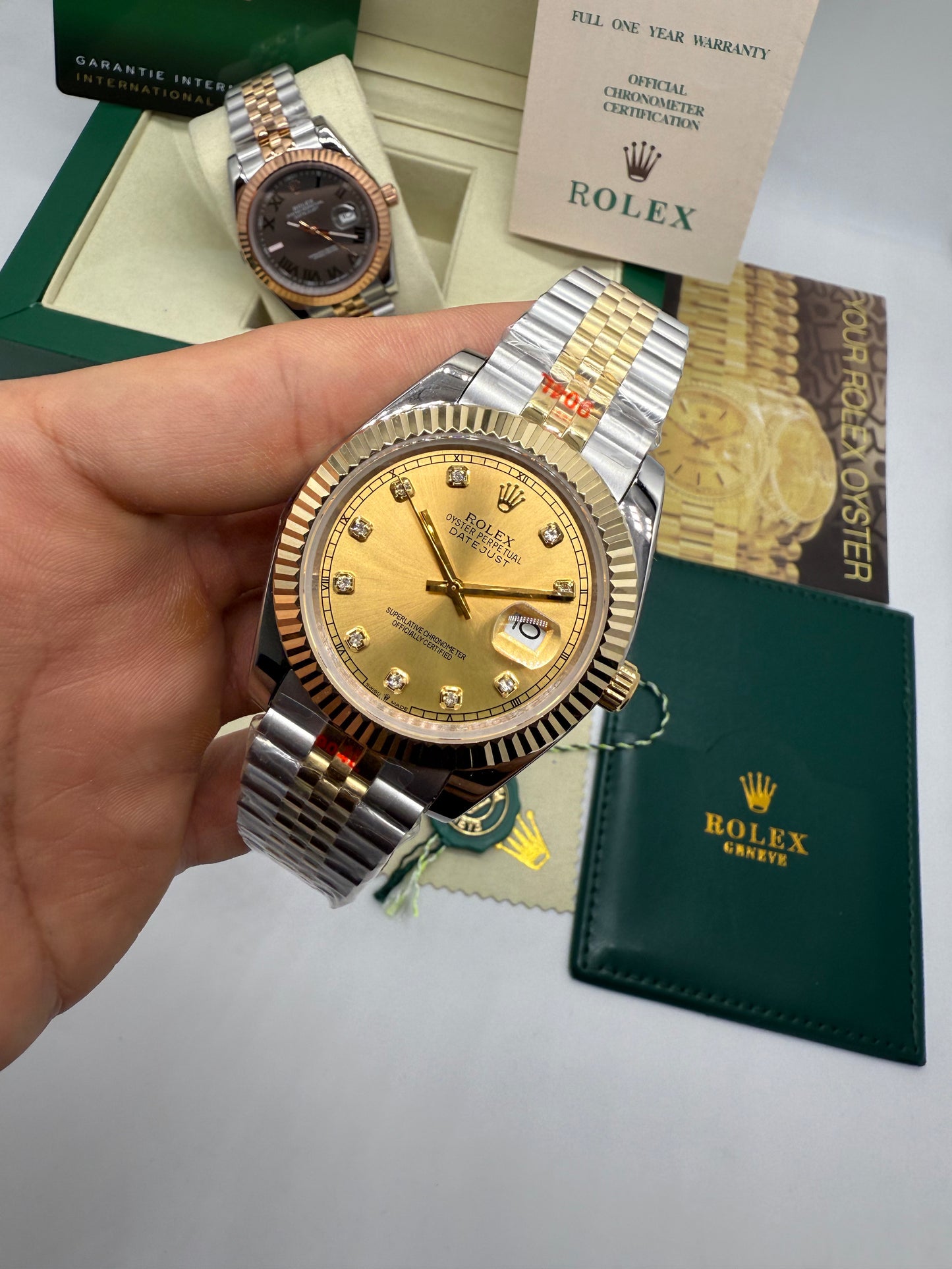 Rolex Oyster Perpetual Datejust 41 Yellow Gold