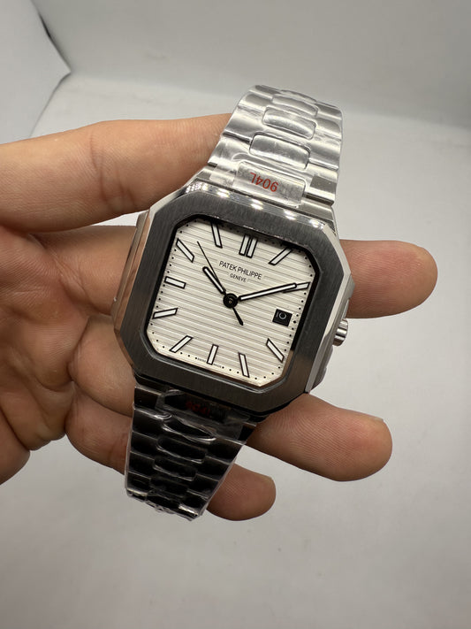 Patek Philippe Nautilus Square White