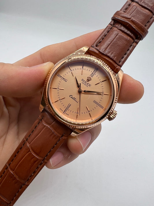 Rolex Benvenuto Cellini Time Everose