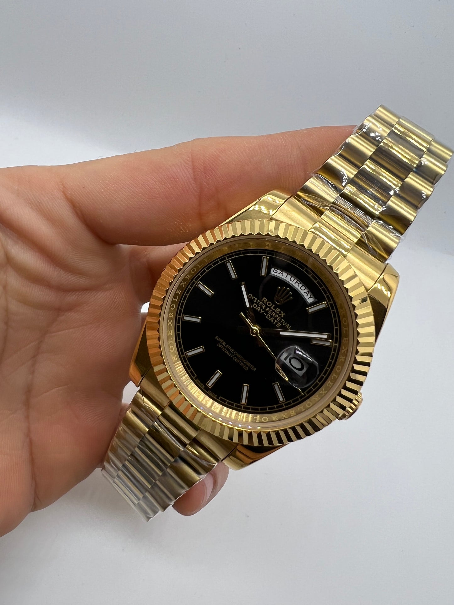 Rolex Oyster Perpetual Day-Date 40 Yellow Belt President