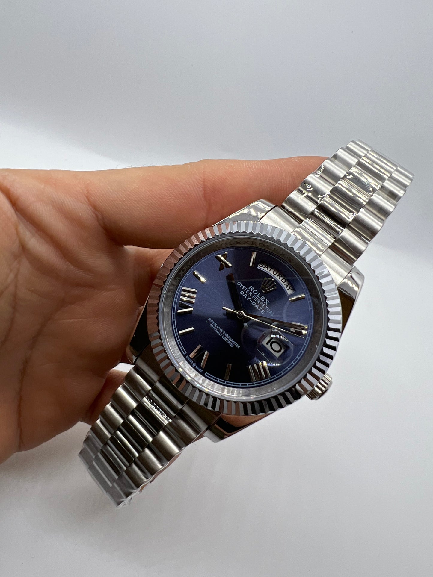 Rolex Oyster Perpetual Day-Date Cyclops President